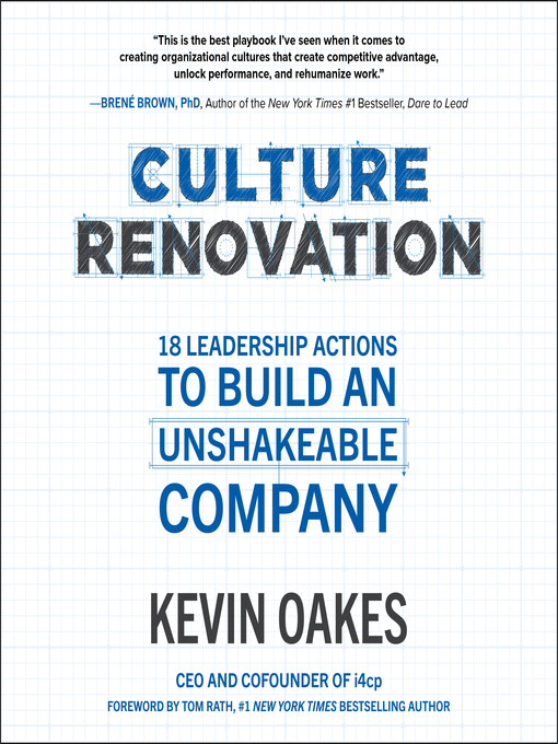 Title details for Culture Renovation by Kevin Oakes - Available